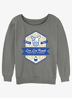 The Legend of Zelda Lon Ranch Girls Slouchy Sweatshirt