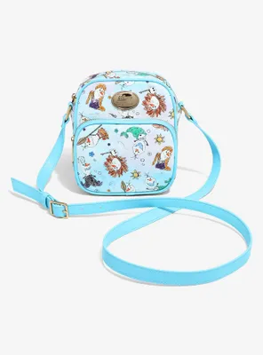 Our Universe Disney Frozen Olaf Allover Print Crossbody Bag - BoxLunch Exclusive