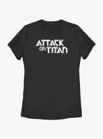 Attack on Titan Logo Womens T-Shirt