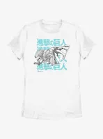 Attack on Titan Jaw Womens T-Shirt