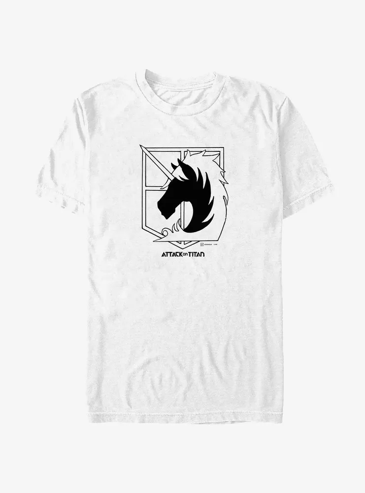 Attack on Titan Police Regiment Logo T-Shirt