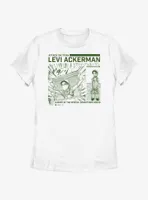 Attack on Titan Cleaning Levi Womens T-Shirt BoxLunch Web Exclusive