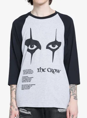 The Crow Eyes Raglan T-Shirt