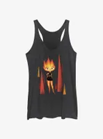 Disney Pixar Elemental Be Fire Ember Womens Tank Top