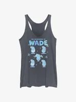 Disney Pixar Elemental Wade Expressions Womens Tank Top