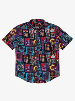 RSVLTS Dungeons & Dragons "Monsters of the Quest" Button-Up Shirt