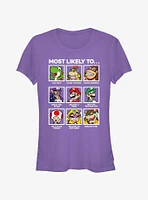 Nintendo Mario Likelyhood Girls T-Shirt
