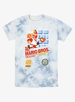 Nintendo Mario Pixel Tie-Dye T-Shirt