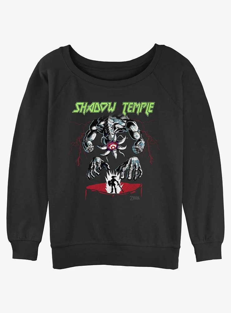 The Legend of Zelda Shadow Temple Girls Slouchy Sweatshirt