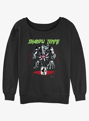 The Legend of Zelda Shadow Temple Girls Slouchy Sweatshirt