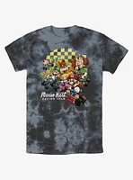 Nintendo Mario Kart Checkered Kartin' Tie-Dye T-Shirt