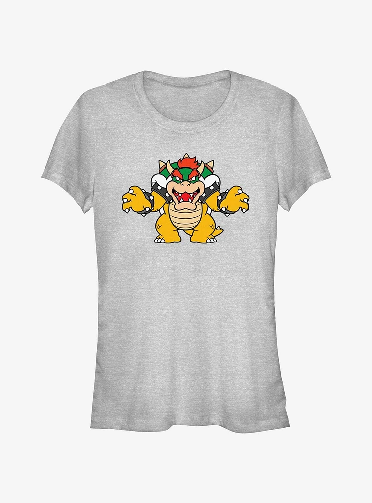 Nintendo Mario Just Bowser Girls T-Shirt