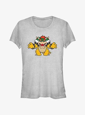 Nintendo Mario Just Bowser Girls T-Shirt