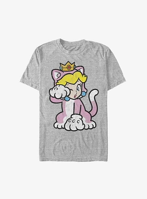 Nintendo Mario Cat Peach T-Shirt