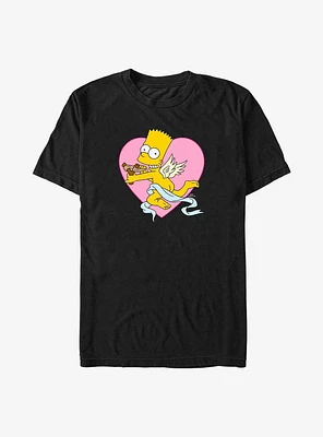 The Simpsons Cupid Bart Big & Tall T-Shirt