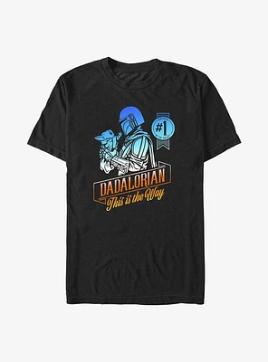 Star Wars The Mandalorian Dadalorian Gaze Big & Tall T-Shirt