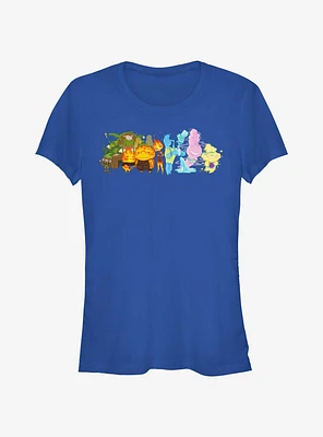 Disney Pixar Elemental Group Lineup Girls T-Shirt