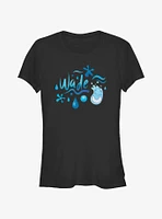 Disney Pixar Elemental Wade Element Badge Girls T-Shirt