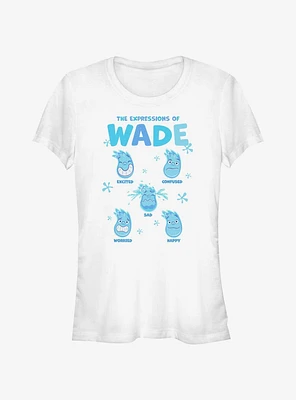 Disney Pixar Elemental Expressions Of Wade Girls T-Shirt