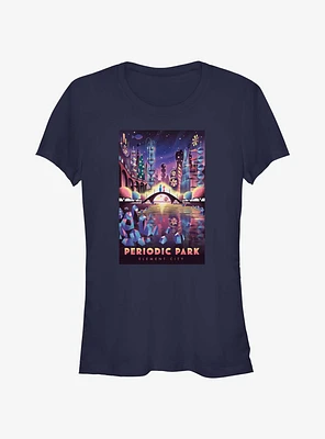 Disney Pixar Elemental Periodic Park Element City Girls T-Shirt