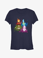 Disney Pixar Elemental Ember Wade Fern & Gale Girls T-Shirt