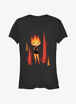 Disney Pixar Elemental Be Fire Ember Girls T-Shirt