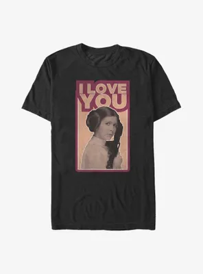 Star Wars Leia Love Big & Tall T-Shirt