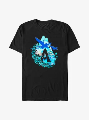 Avatar Scenic Flyby Big & Tall T-Shirt