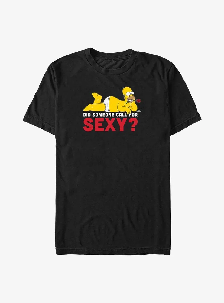 The Simpsons Sexy Homer Big & Tall T-Shirt