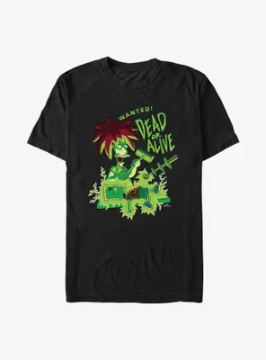 The Simpsons Bart Wanted Dead or Alive Big & Tall T-Shirt
