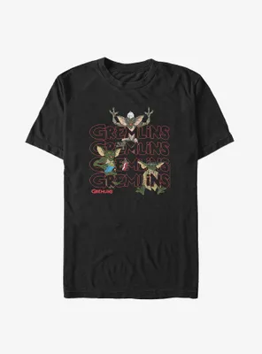 Gremlins Stacked Big & Tall T-Shirt