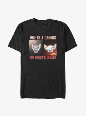Pinky And the Brain Genius Insane Big & Tall T-Shirt