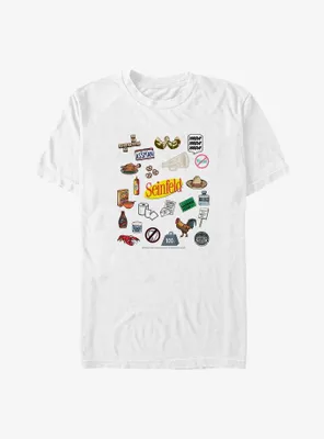 Seinfeld Item Jumble Big & Tall T-Shirt