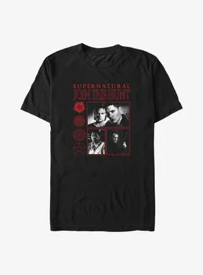 Supernatural Join The Hunt Big & Tall T-Shirt