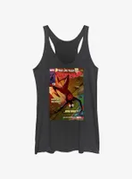 Marvel Spider-Man: Across The Spiderverse Comic Cover Womens Tank Top