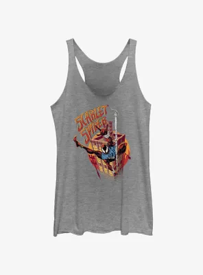 Marvel Spider-Man: Across The Spiderverse Scarlet Spider Womens Tank Top