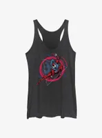 Marvel Spider-Man: Across The Spiderverse Scarlet Spider Badge Womens Tank Top