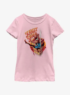 Marvel Spider-Man: Across The Spiderverse Scarlet Spider Youth Girls T-Shirt