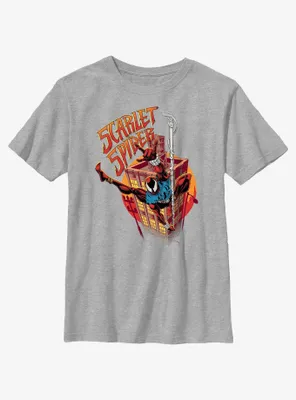 Marvel Spider-Man: Across The Spiderverse Scarlet Spider Youth T-Shirt