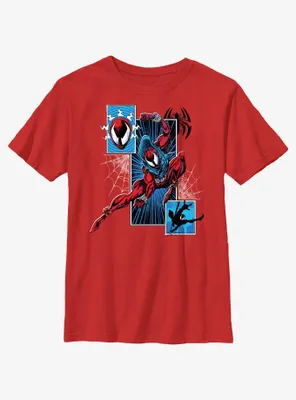 Marvel Spider-Man: Across The Spiderverse Scarlet Spider Senses Tingling Youth T-Shirt