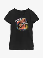 Marvel Spider-Man: Across The Spiderverse Rock On Spider-Punk Youth Girls T-Shirt