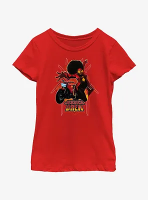 Girl's Spider-Man: Across the Spider-Verse Characters Logo T-Shirt