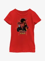 Marvel Spider-Man: Across The Spiderverse Jessica Drew Poster Youth Girls T-Shirt