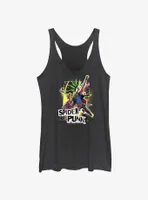 Marvel Spider-Man: Across The Spiderverse Spider-Punk Poster Womens Tank Top