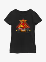 Marvel Spider-Man: Across The Spiderverse Jessica Drew Motorbike Youth Girls T-Shirt