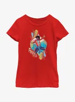 Marvel Spider-Man: Across The Spiderverse Pavitr Jump Youth Girls T-Shirt