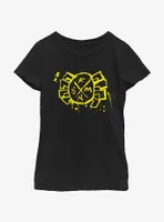 Marvel Spider-Man: Across The Spiderverse Spider-Punk Icon Youth Girls T-Shirt