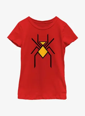 Marvel Spider-Man: Across The Spiderverse Jessica Drew Spider-Woman Icon Youth Girls T-Shirt