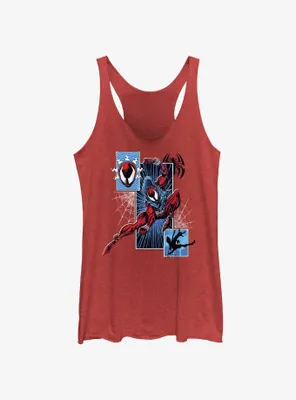 Marvel Spider-Man: Across The Spiderverse Scarlet Spider Senses Tingling Womens Tank Top