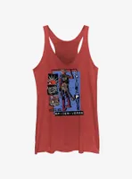 Marvel Spider-Man: Across The Spiderverse Punk Power Spider-Punk Womens Tank Top